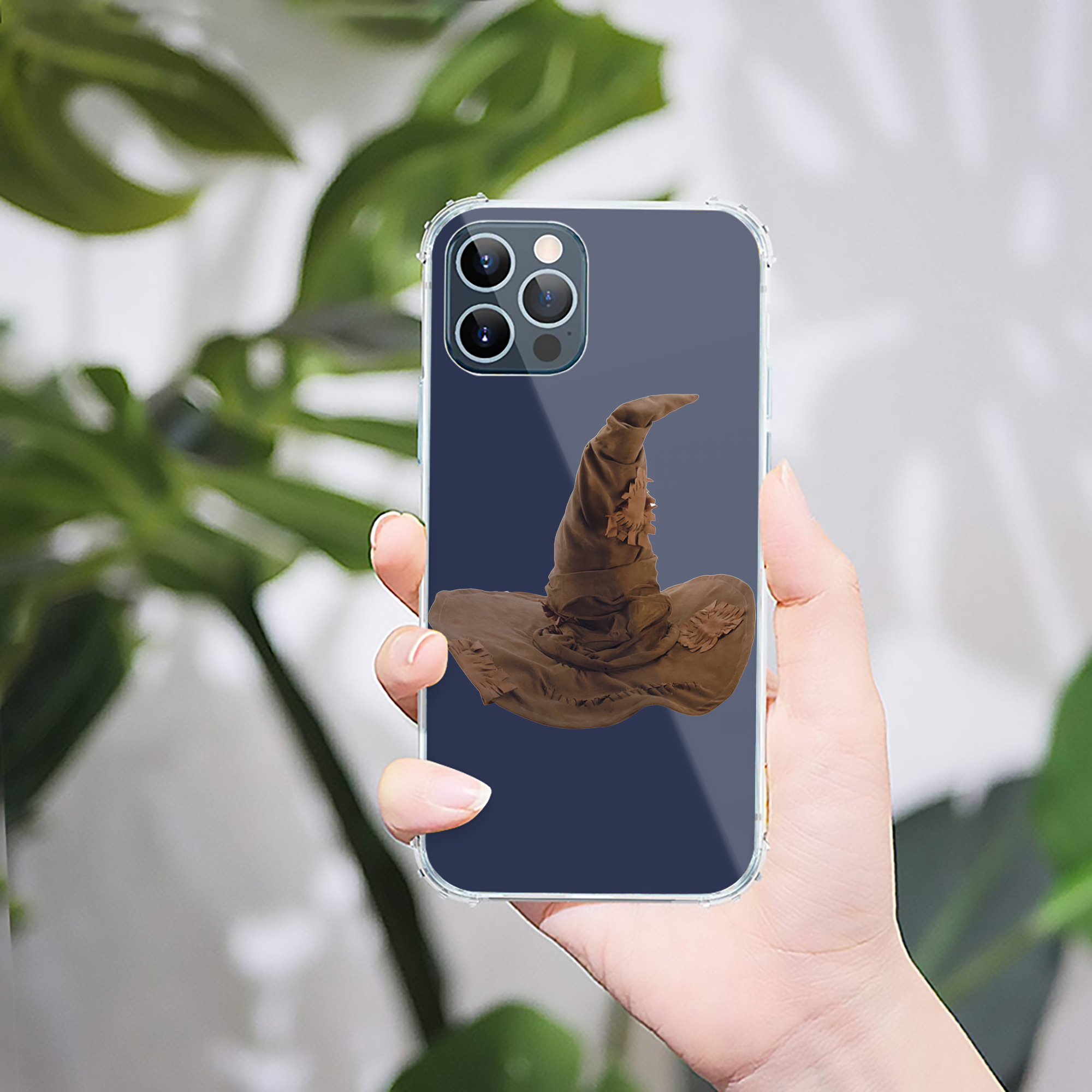 （画像用） Harry Potter ハリー・ポッターシリーズ 【iPhone 12シリーズ対応】透明スマホケース（クリアソフトケース）